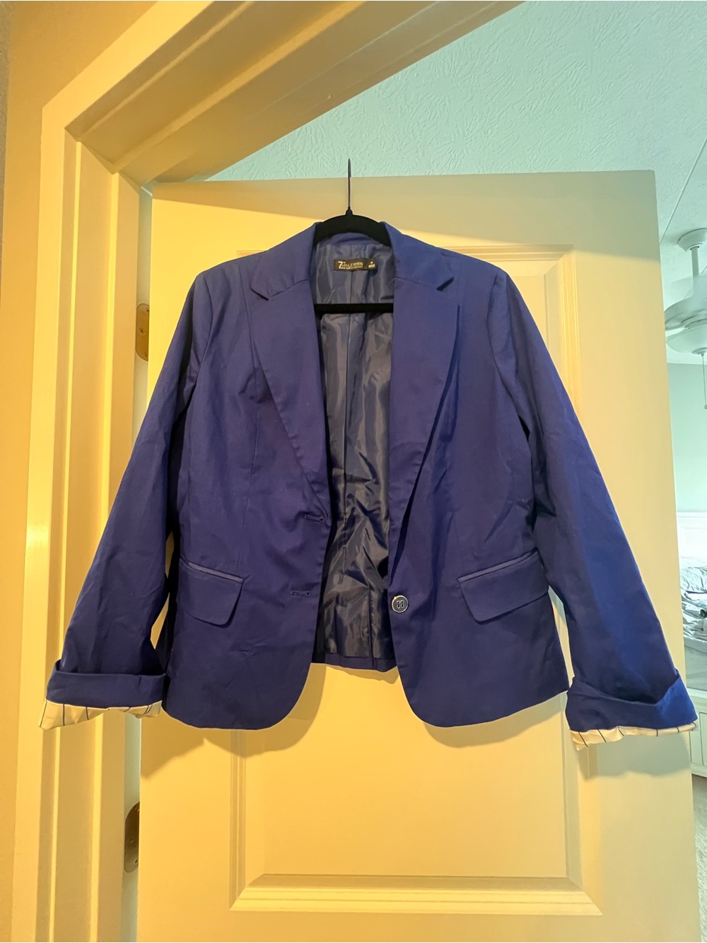 New York & Company Navy Suiting Jacket
